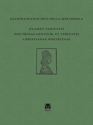 cover image of Examen vanitatis doctrinae gentium, et veritatis Christianae disciplinae